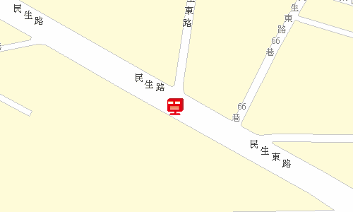 屏東郵局郵務股地圖