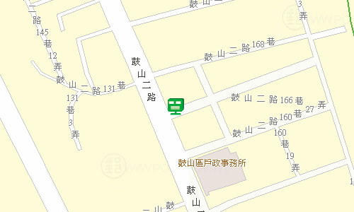 高雄鼓岩郵局地圖