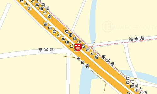 屏東里港郵局地圖