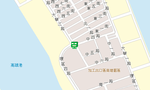 前鎮科技園區郵局地圖