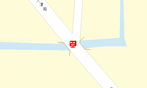 屏東東港郵局地圖