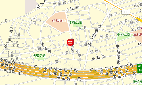 三重郵局郵務科投遞股地圖