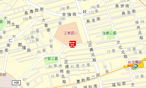 三重郵局郵務科投遞股地圖