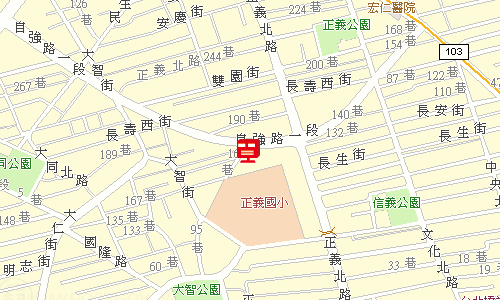 三重郵局郵務科投遞股地圖