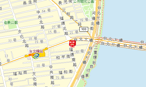 三重郵局郵務科投遞股地圖