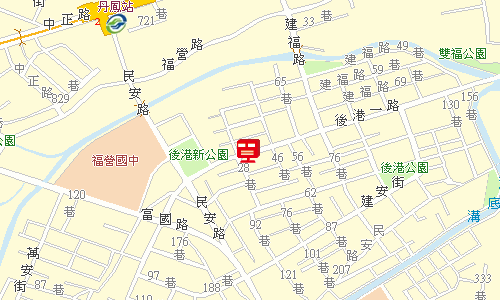 新莊郵局(三重36支)地圖