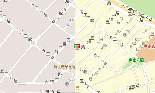 新莊郵局(三重36支)地圖