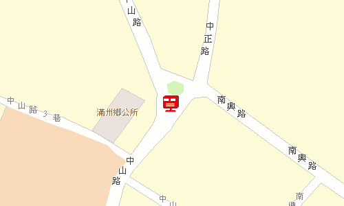 屏東恆春郵局地圖