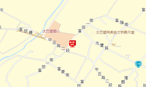 光復郵局地圖