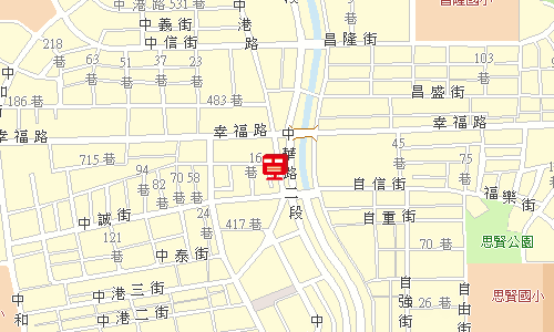 新莊郵局(三重36支)地圖