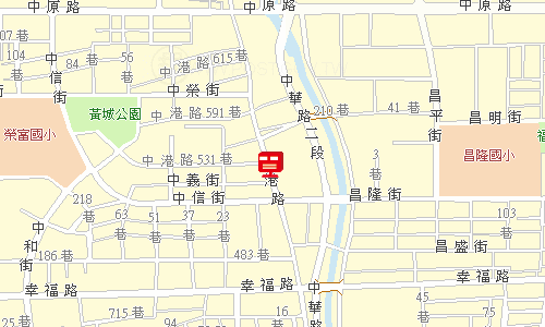 新莊郵局(三重36支)地圖