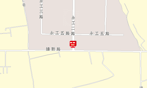 永安竹仔港郵局地圖