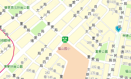 左營福山郵局地圖