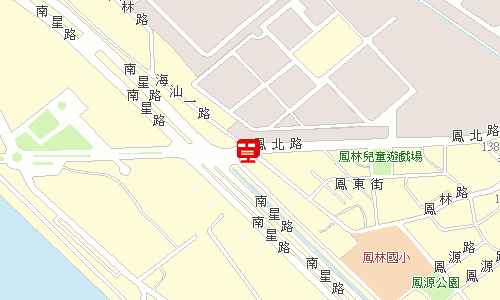 高雄大林蒲郵局地圖