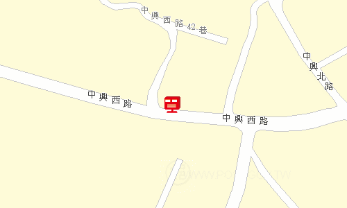 大樹郵局-地圖