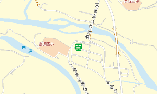 東河泰源郵局地圖