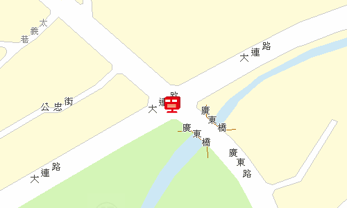 屏東郵局郵務股地圖