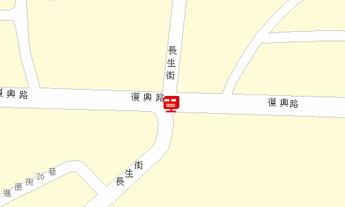 屏東郵局郵務股地圖