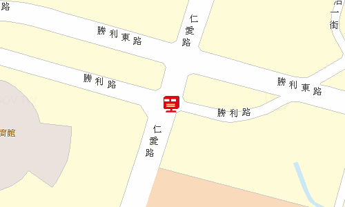 屏東郵局郵務股地圖