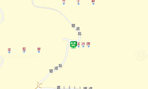 梅山郵局地圖