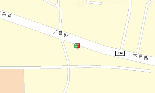 萬丹社皮郵局地圖
