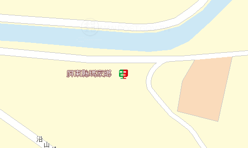 屏東郵務股地圖