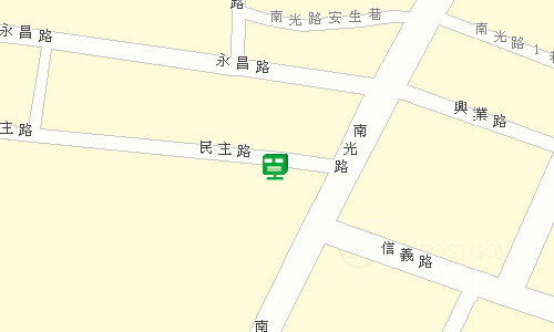 崙背郵局地圖