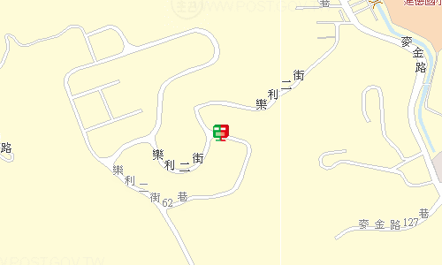 基隆郵局投遞股地圖