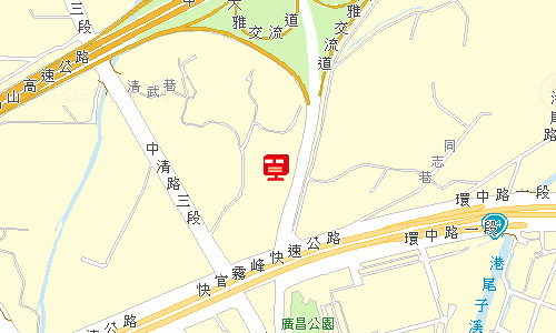 臺中郵局快包一股地圖