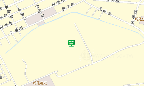 虎尾郵局地圖