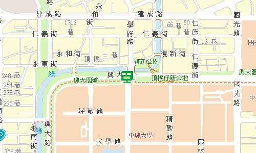 臺中郵局快包一股地圖