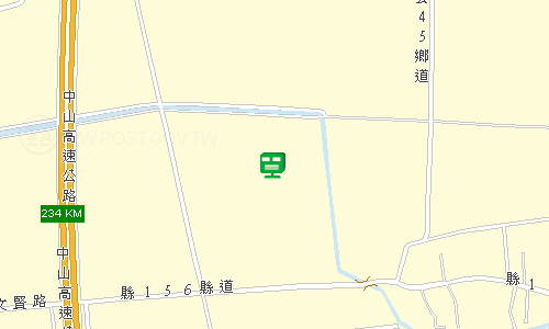 西螺郵局地圖