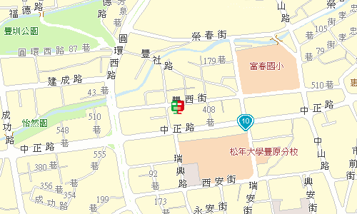 豐原郵局郵務股地圖