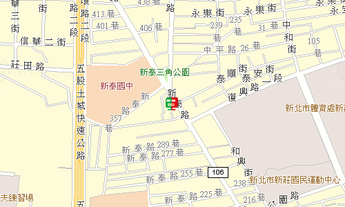 新莊郵局(三重36支)地圖
