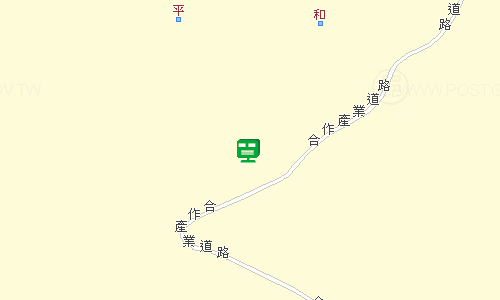 埔里郵局地圖