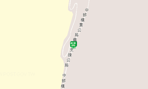 埔里郵局地圖