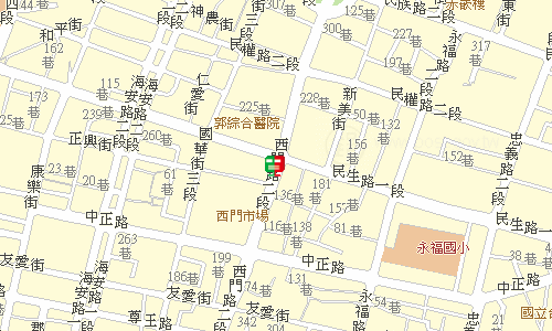 臺南郵局快捷股地圖