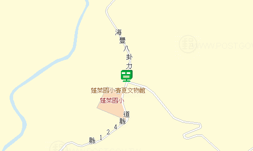 南庄郵局地圖