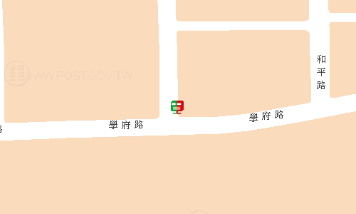 屏東內埔郵局地圖