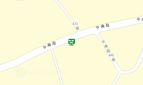 屏東郵局郵務股地圖