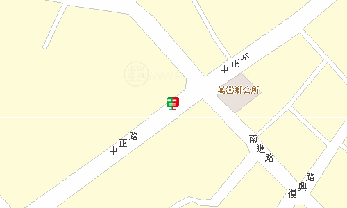 屏東潮州郵局地圖