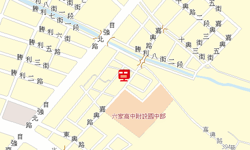 竹北郵局地圖