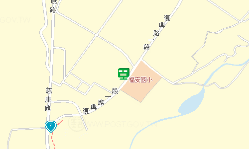 大溪郵局地圖