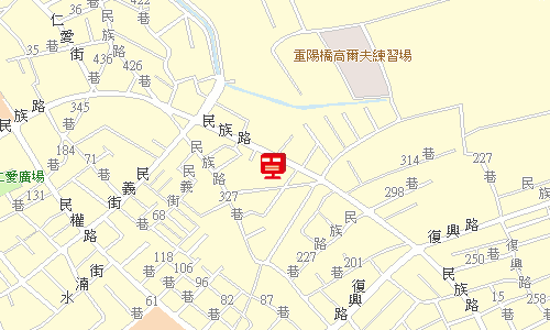 蘆洲郵局(三重15支)地圖