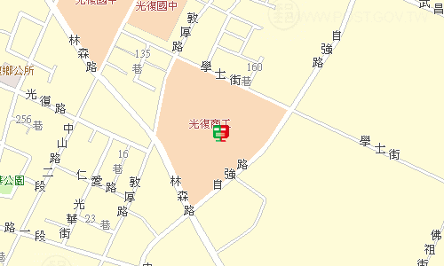 光復郵局地圖