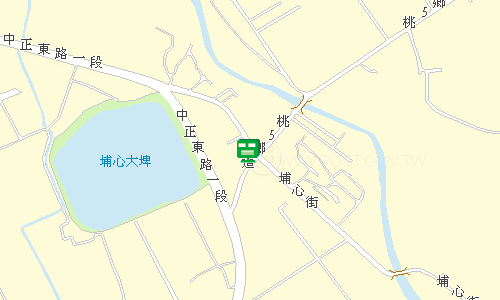 大園郵局地圖