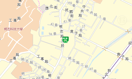 新莊郵局(三重36支)地圖