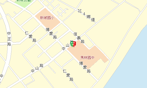 新城郵局地圖