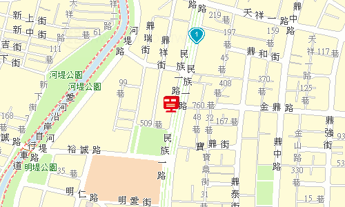高雄鼎泰郵局地圖