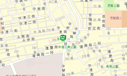新莊郵局(三重36支)地圖